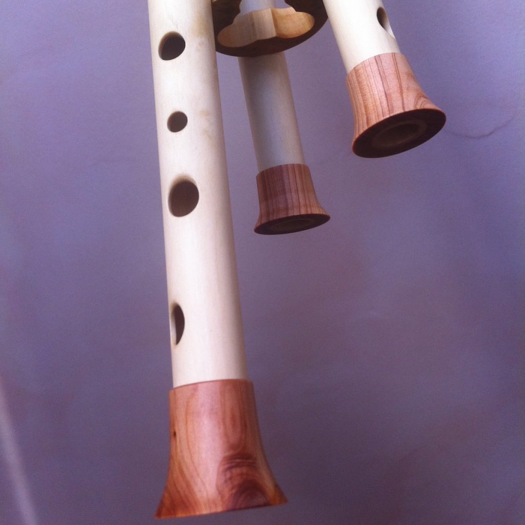 Polyphonic Triple Flute Benjamin Simao Luthier